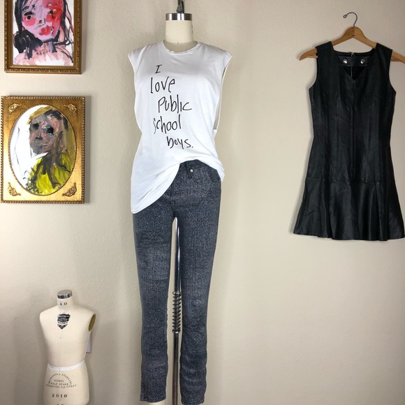 Collab Public School X J Crew I love PS Boys Tank - Picture 1 of 8
